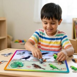 9 Attractive Birds Puzzle Board For Kids
